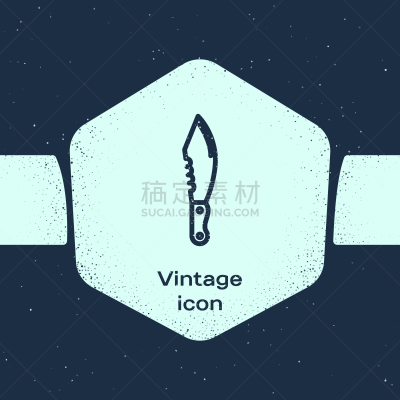 分离着色,刀,计算机图标,线条,不锈钢,直的,复古
