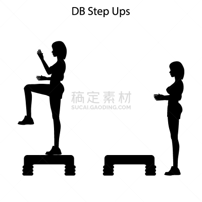 瑜伽,有氧运动法,体操,运动,图像,人类肌肉,锻炼,剪影,踏步,瘦身