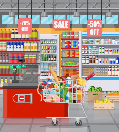 商店,设备用品,超级市场,室内,饮料,蔬菜,商务,奶制品,苏打,葡萄酒