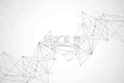 几何形状,分子,插画,背景,深的,健康保健,数据,主机,复杂,生物科技