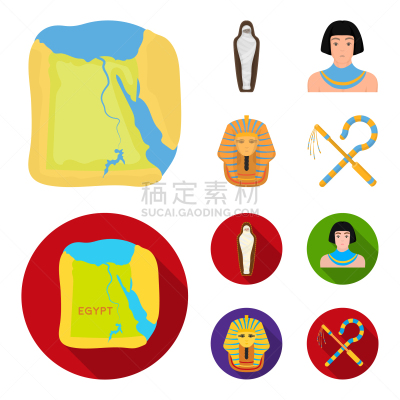 黄金,埃及,防护面罩,平衡折角灯,分离着色,坟墓,木乃伊化的,男人,收集