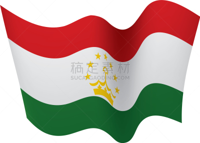 塔吉克斯坦,非都市风光,黄色,白色,红色,绿色,纺织品,闪亮的,国内著名景点