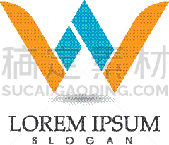 商务,符号,模板,品牌名称,英文字母W,活力,计算机,效率,准确