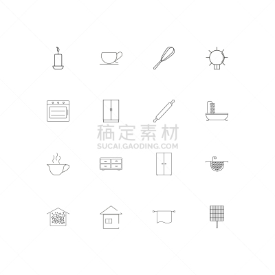 轮廓,直的,用具,计算机图标,蜡烛,咖啡,热饮,杯,图像,炊具