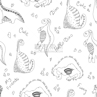 可爱的,动画片,文字,白色背景,摆拍,包装纸,纺织品,图像,壁纸,史前时代