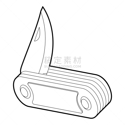 小刀,三维图形,计算机图标,轮廓,粉饼,安全的,切片食物,钢铁,设备用品