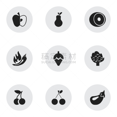数字9,符号,水果,鸡尾酒,有机食品,自然,华丽的,热,清新,环境