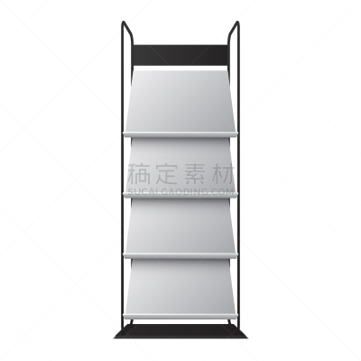杂志,报纸,看台,架子,矢量,展览,商务,事件,空的,一个物体