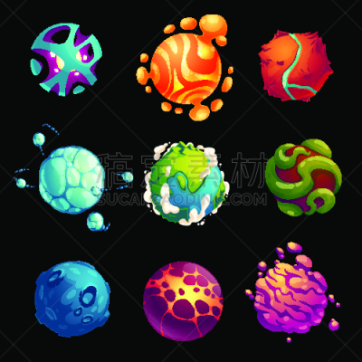 幻想,星系,地球形,行星,太空,洞,云,糖果,不明飞行物,河流