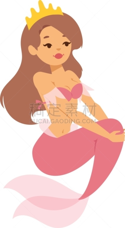 性格,美人鱼,分离着色,可爱的,幻想,图像,公主,海洋,女人,自然美
