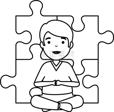 男孩,附着的,谜题游戏,商务,部分,策略,玩具,休闲,联系