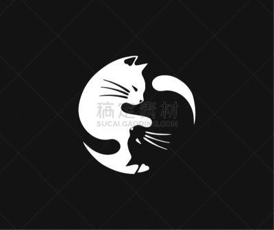 猫,矢量,图像