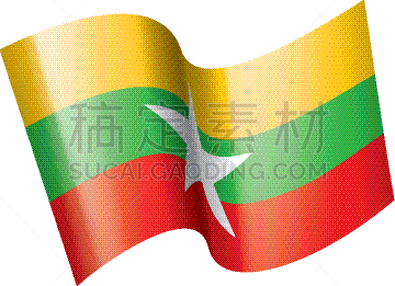 白色,缅甸,非都市风光,黄色,红色,绿色,国内著名景点,职权,自立