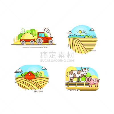 农业,品牌名称,农场,一排人,式样,非都市风光,地形,户外,夏天,收集