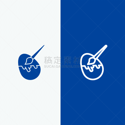 复活节彩蛋,画笔,线条,符号,稳定,神,艺术家,季节,春天,作画