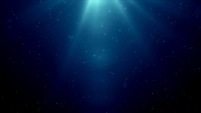 粒子蓝尘抽象光bokeh运动标题电影背景循环