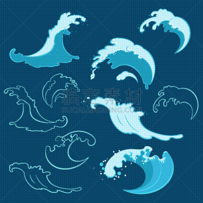 海洋,形状,反差,波形,自然,湿,华丽的,风,布置,弯曲