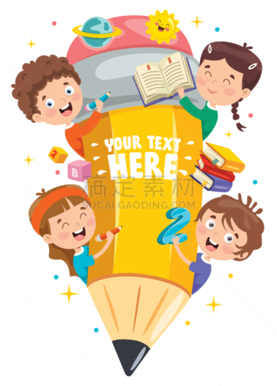 铅笔,进行中,小的,小学,涂料,儿童,铅笔画,童年,学校用品,草图