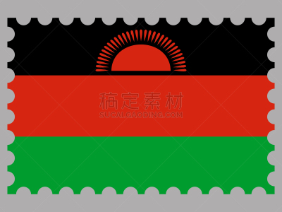 信函,矢量,绘画插图,明信片,马拉维,背景聚焦,品牌名称,布置