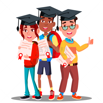 商务,人群,学位帽,青少年,单身,学生,人,男人,男孩,女人