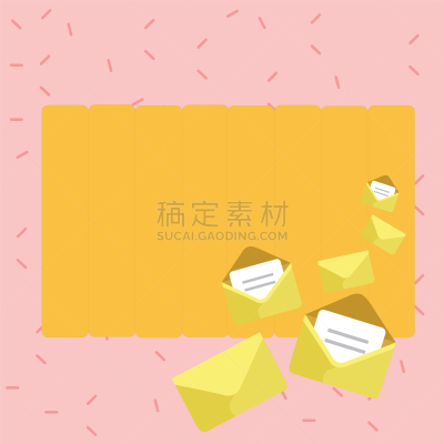 信封,塞进去,纸,开着的,关闭的,创造力,明信片,商务,请柬,布置