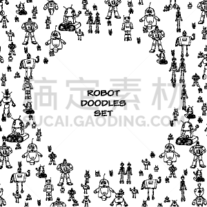 自动的,乱画,边框,可爱的,白色,幻想,太空,图像,想象,装饰