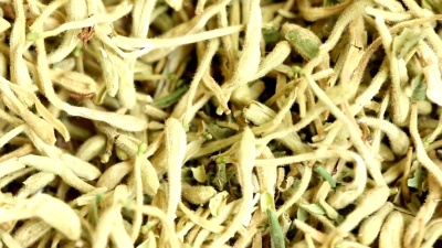 金银花茶。