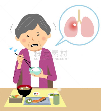 膳食,老年人,人,不幸,祖母,白色背景,异物,衰老过程,仅日本人,垂直画幅