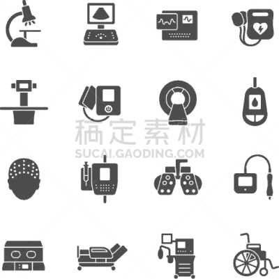 计算机图标,医疗器械,显微镜,健康保健,脉搏图,线条,计算机,医学检测,背景分离,药