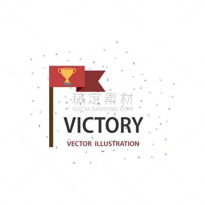 绘画插图,矢量,奖杯,黄金,平坦的,渴望,庆祝