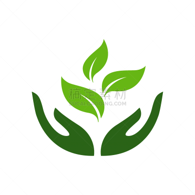 环境,概念,自然,符号,绿色,计算机图标,叶子,拿着,环境保护,动物手