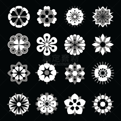 花纹,华丽的,矢量,几何形状,图像,式样,壁纸,圆形,设计师,花