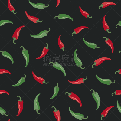 red and green peppers