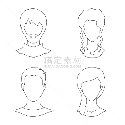 照片,计算机图标,设计师,专业人员,肖像,女人,头发,发型,棕色头发,发型屋