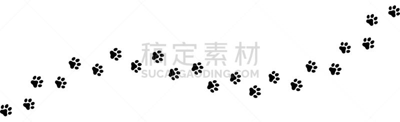 狗,小路,背景,纹理,绘画插图,爪印,猫,野外动物,矢量,爪子