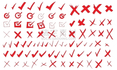 手,四元素,专门技术,商务,复选标记,红色,检查表,概念,检验栏