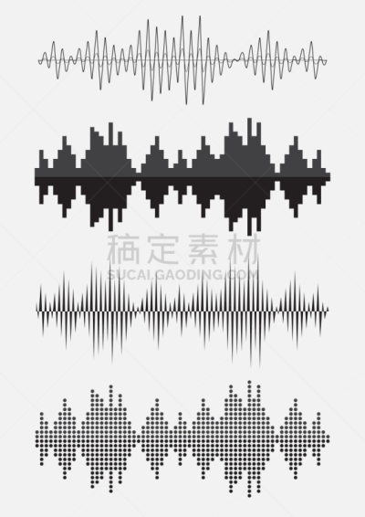 音频混合器,声波,插画,矢量,图表,频率,竖笛,技术,豆科植物,交流