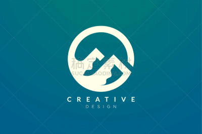 logo design that combines circle objects with