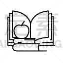 绘画插图,轮廓,符号,概念,知识,矢量,标志,直的,线图标,商务