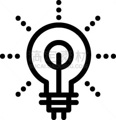 灵感,想法,电灯泡,蓝色,红色,精神振作,商务,技术,发光