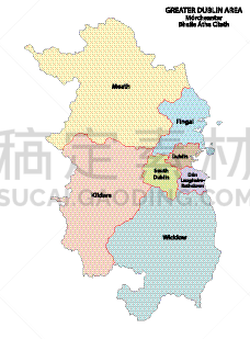 居住区,都柏林,白色,非都市风光,欧洲,米斯,分离着色,装饰