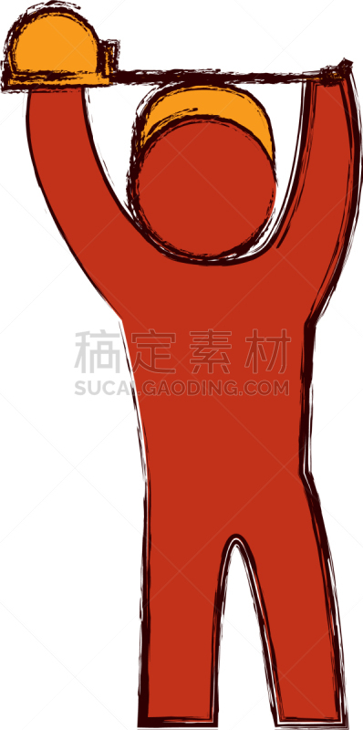 男人,职业,不完全的,分离着色,制服,计量器,安全的,钟面,剪影,取得