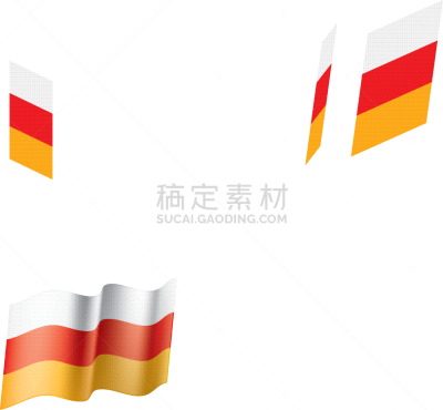 南奥塞梯,白色,欧洲,黄色,职权,国内著名景点,红色,矢量,高加索山脉