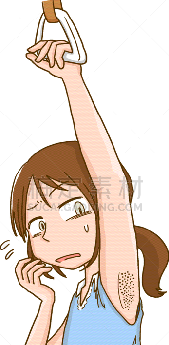 女人,腋窝,巴士,一个人,青年女人,仅青年女人,四肢,仅一个青年女人,面部表情,通勤者