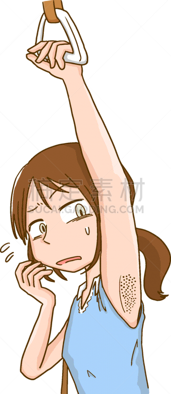 女人,腋窝,巴士,一个人,青年女人,仅青年女人,四肢,仅一个青年女人,面部表情,通勤者