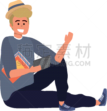 学生,现代,拿着,想法,金色头发,坐,挑选,沟通,取得,进展