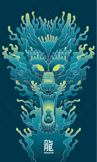 矢量,龙,速度滑冰,活力,龙舟赛,垂直画幅,迅速,图像,海洋,端午节