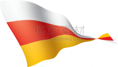 南奥塞梯,白色,欧洲,黄色,职权,国内著名景点,红色,矢量,高加索山脉