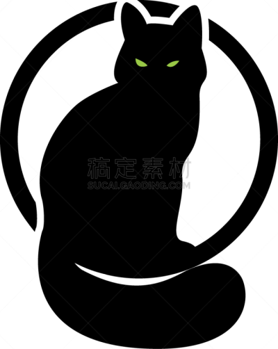 多样,猫,圆形,黑色,秒针,宠物,高雅,野生动物,动物