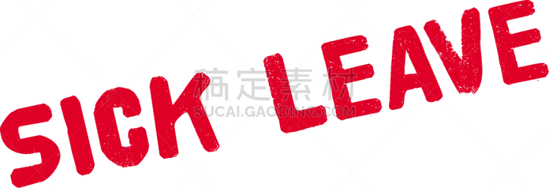 橡皮章,分离着色,白色,白昼,健康保健,红色,生病,离开,关闭